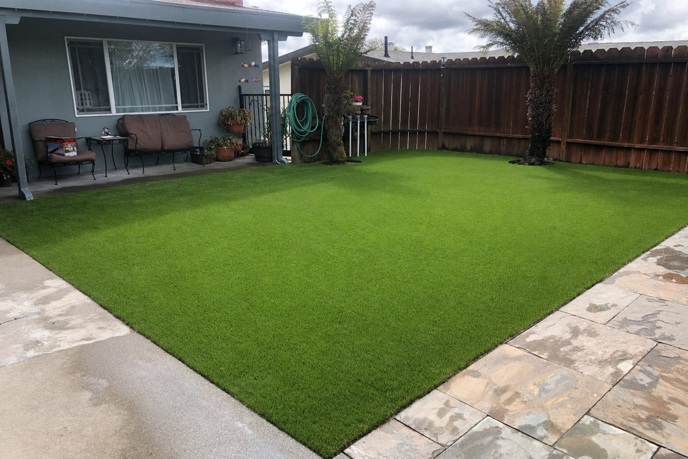 Drought-tolerant turf in Alamo, TX